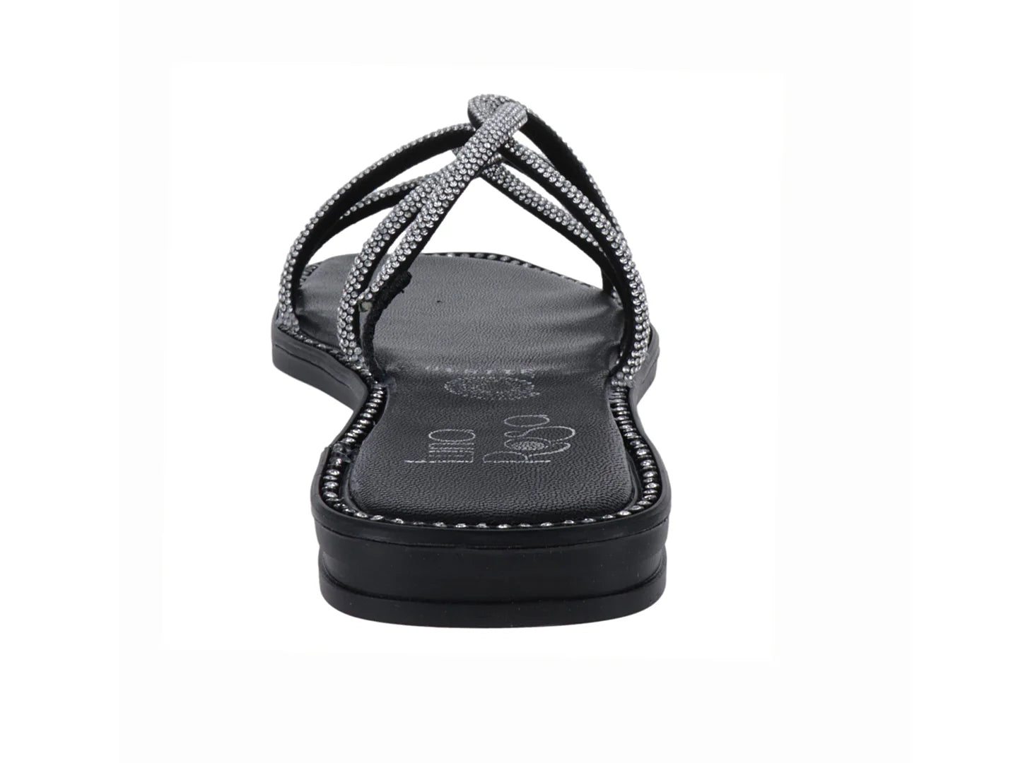 Sandalias Luna Rosa Negro para Mujer