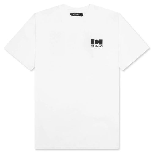 Logo Tee White