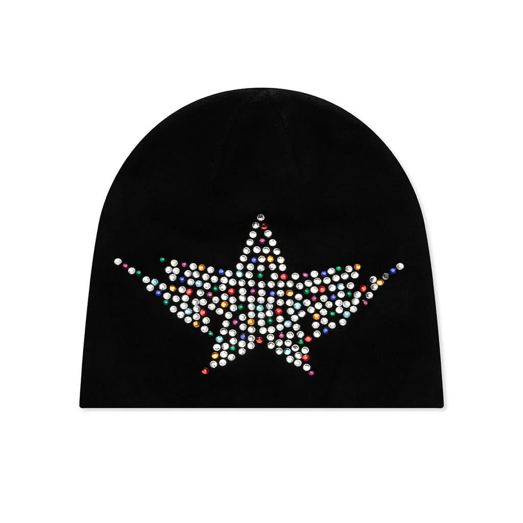 Color Stone STA Knit Cap Black