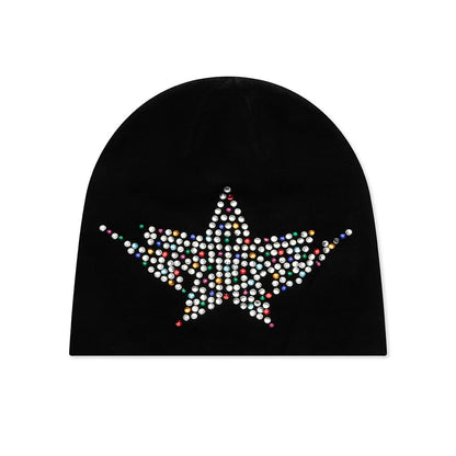 Color Stone STA Knit Cap Black