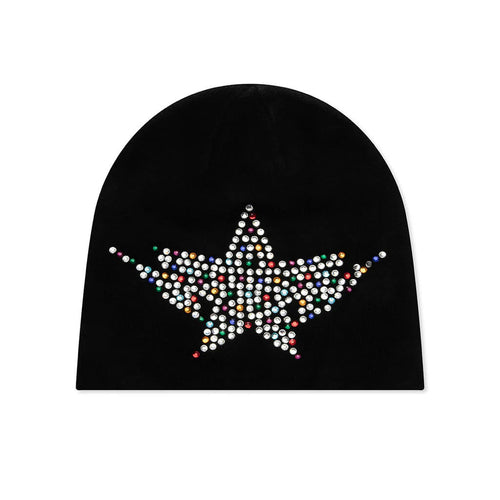 Color Stone STA Knit Cap Black