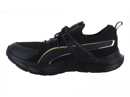 Tenis Andrax Negro con Oro para Mujer