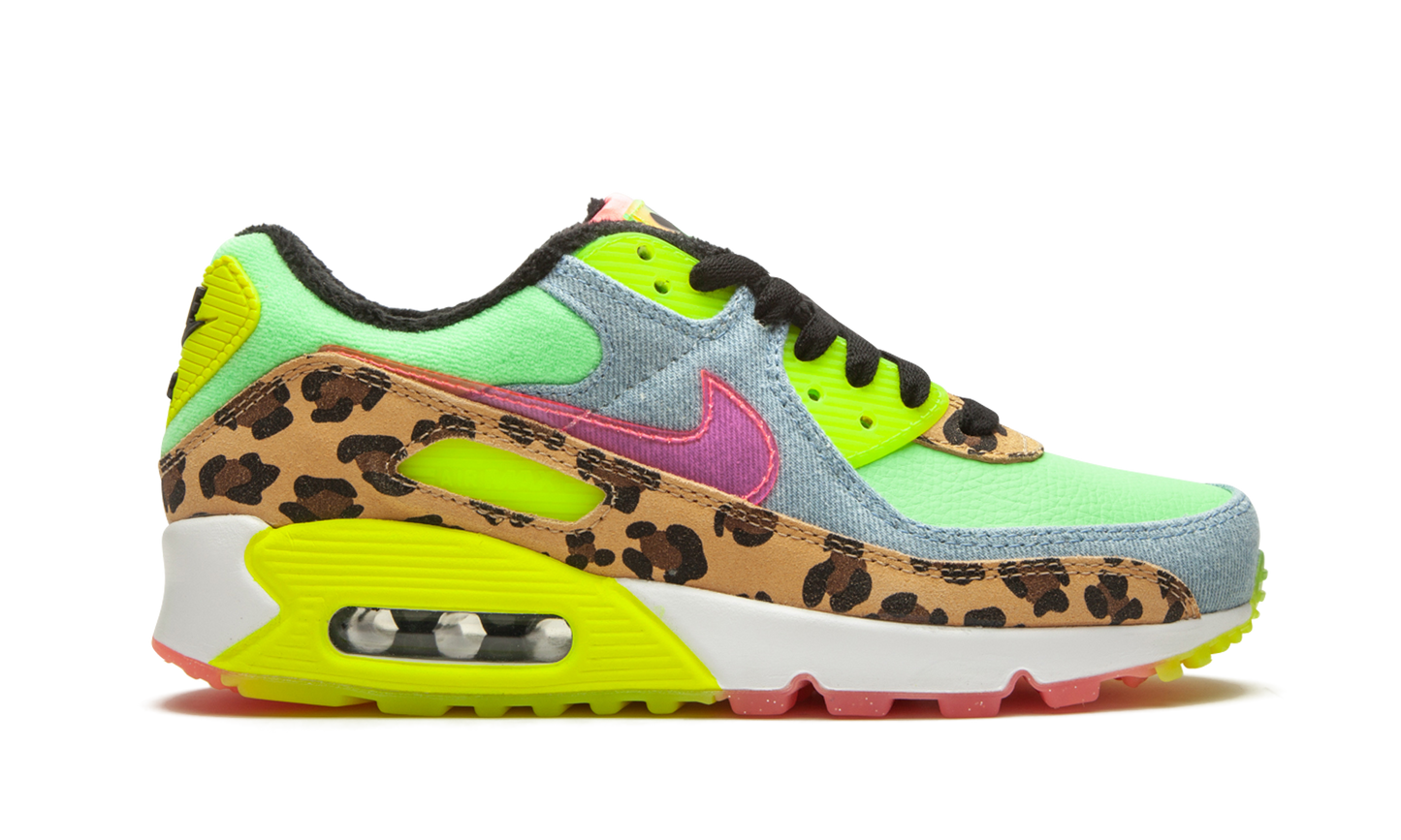 W Air Max 90 LX"Denim Leopard Print" CW3499 300