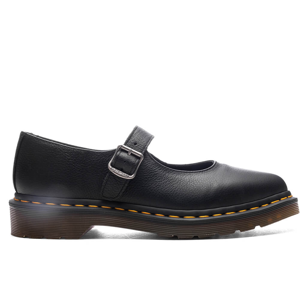 Womens Elphie Mary Jane Black Virginia
