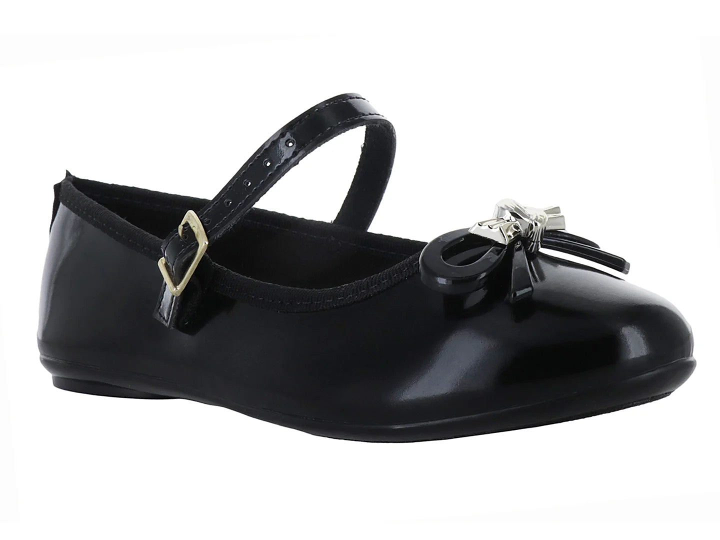 Zapatos Planos Molekinha Negros para Niña