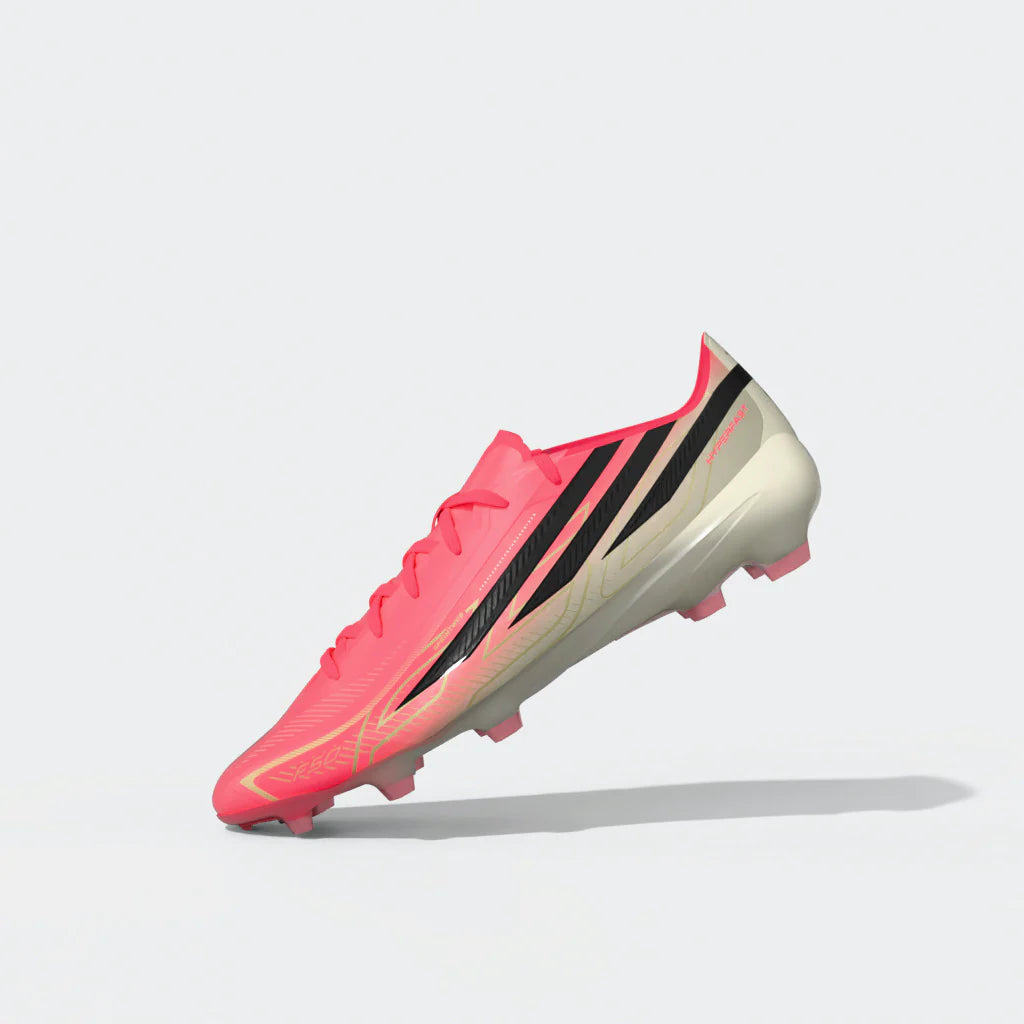 adidas F50 Hyperfast Pro Firm Ground Mens Soccer Cleats Turquesa Black Gold