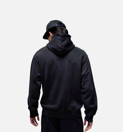 Rare Air Fleece Pullover Mens Hoodie Black Red