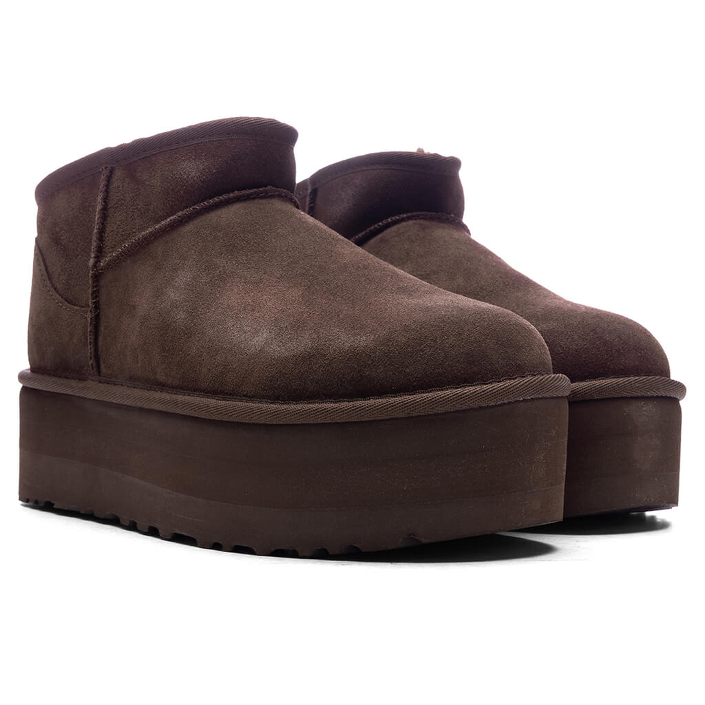 Womens Classic Ultra Mini Platform Burnt Cedar