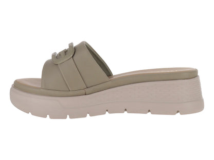Sandalias Roze Verde Plataforma para Mujer