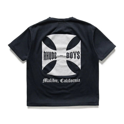 Rhude Boys Tee - Vintage Black