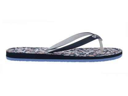 Sandalias Roxy Azul y Blanco para Mujer