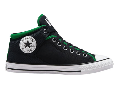 Tenis Converse Chuck Taylor All Star High Street Mid Negro y Verde para Hombre