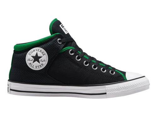 Tenis Converse Chuck Taylor All Star High Street Mid Negro y Verde para Hombre