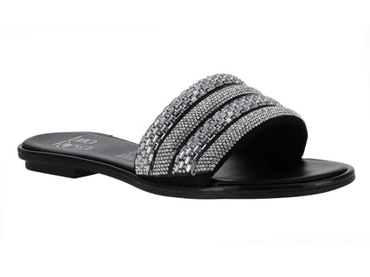 Sandalias Luna Rosa Negro para Mujer