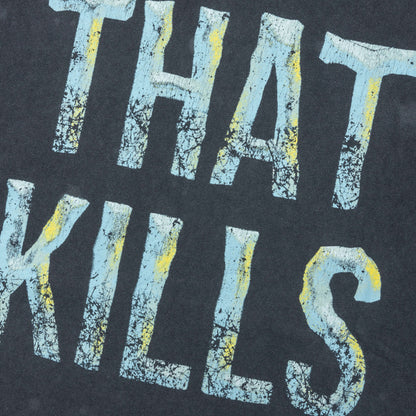 Broken Art That Kills Tee Vintage Black