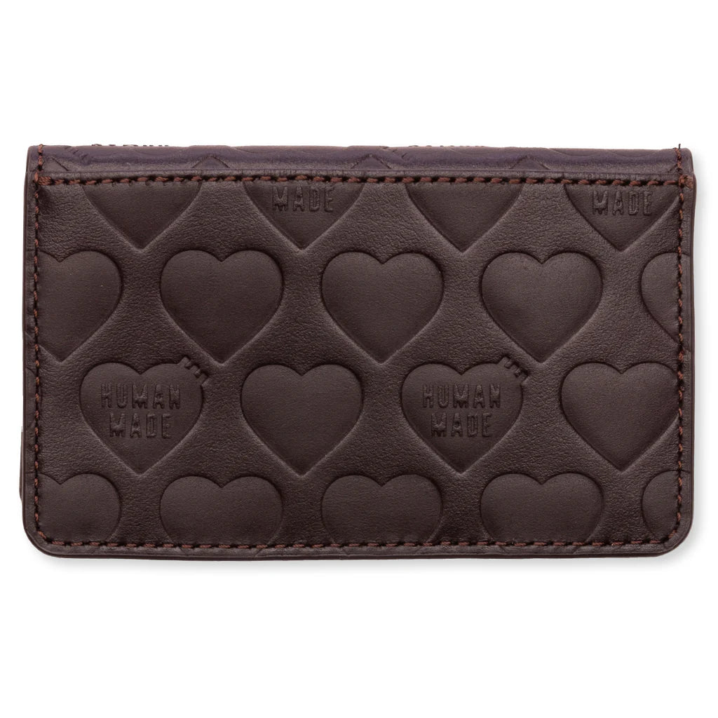Leather Card Case Brown