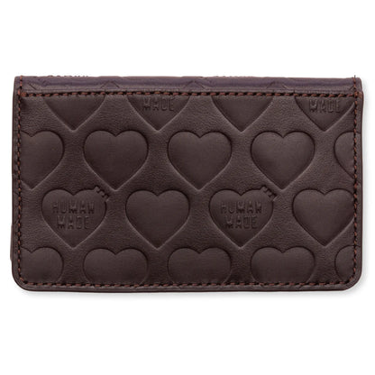 Leather Card Case Brown