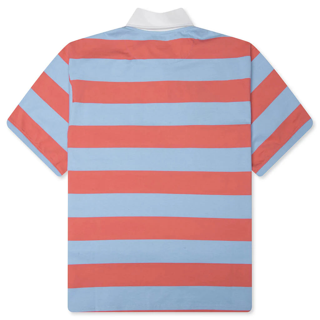 Trails S S Knit Polo Blue Bell
