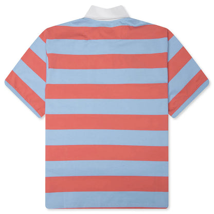 Trails S S Knit Polo Blue Bell