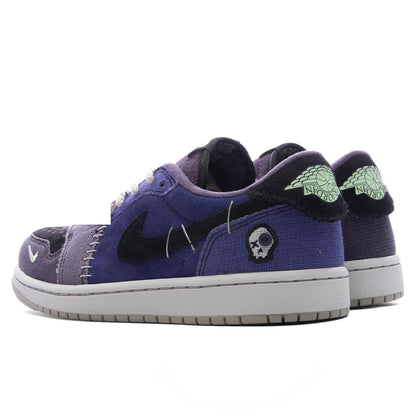 Air Jordan 1 Retro Low OG x Zion Williamson Voodoo Alternate Regency Purple Vapor Green Dark Raisin