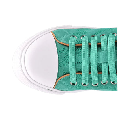 Campus Embroidered Lace Up Sneakers