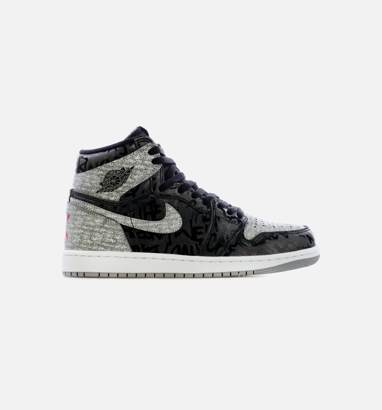 Air Jordan 1 OG Rebellionaire Mens Lifestyle Shoe Black Silver Limit One Per Customer