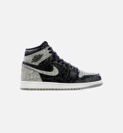 Air Jordan 1 OG Rebellionaire Mens Lifestyle Shoe Black Silver Limit One Per Customer