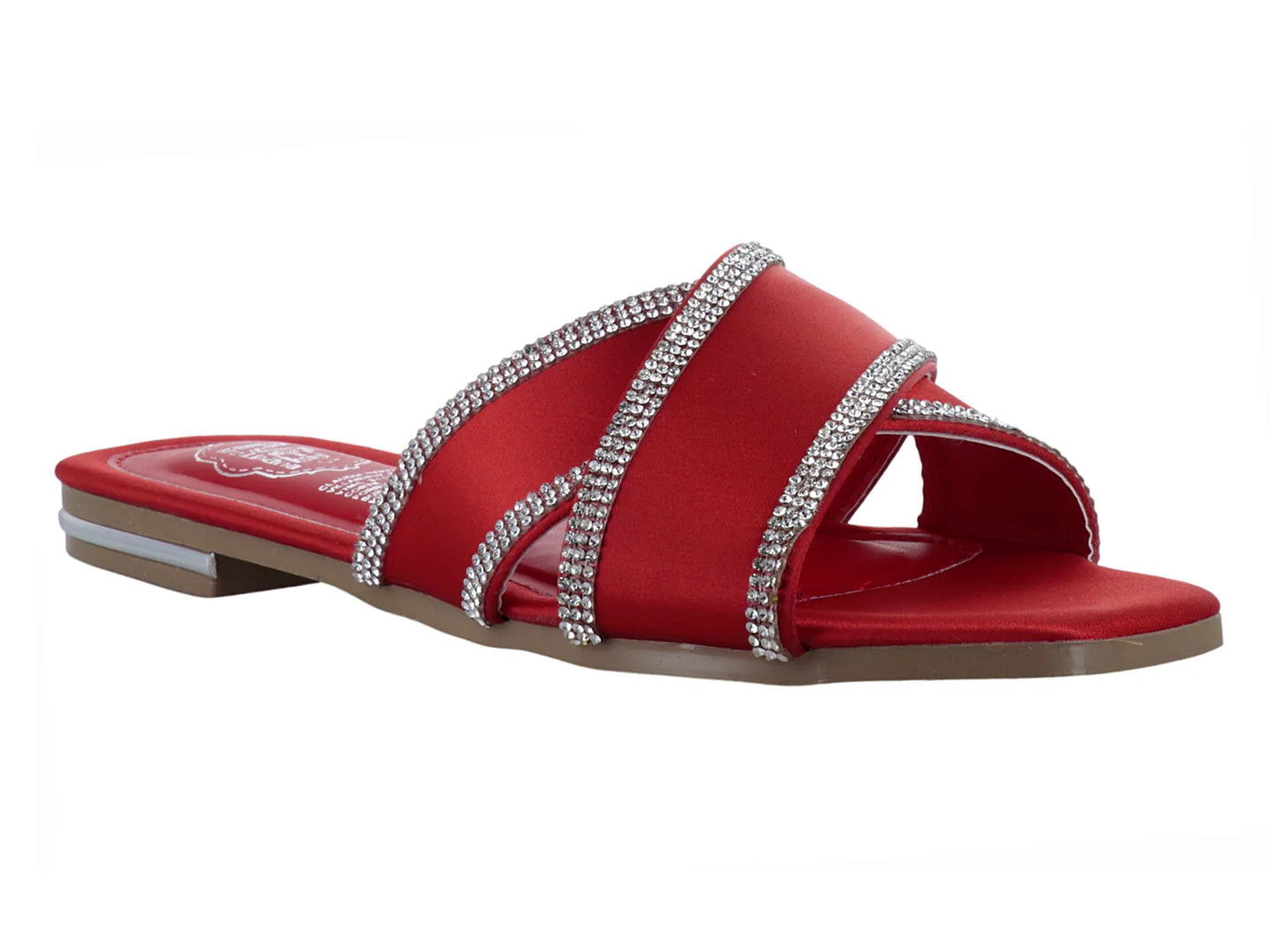 Sandalias MELIANA Rojas Brillantes para Mujer