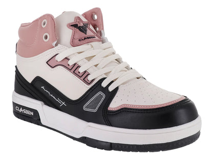 Tenis Clasben Leila Latte Negro para Mujer