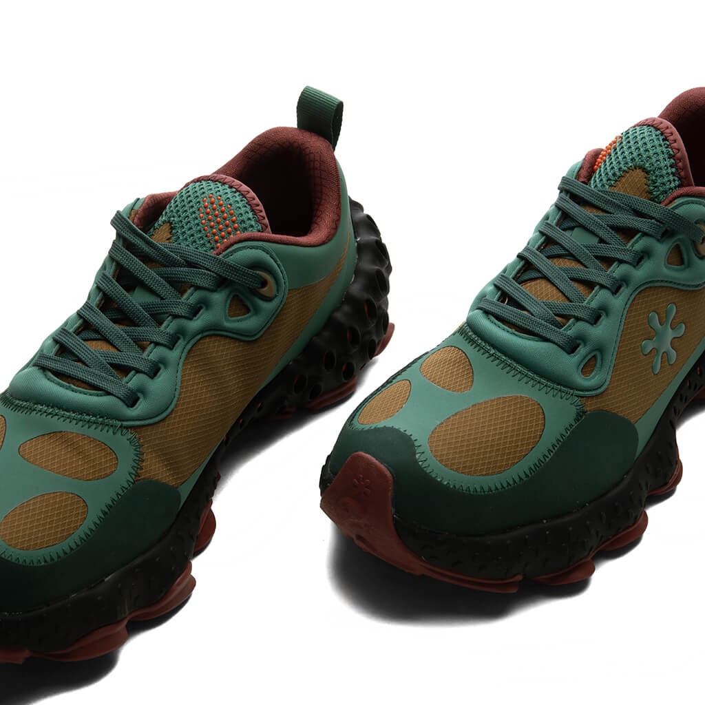 Salehe Bembury x SPUNGE Osmosis Mung Green Tan Orange