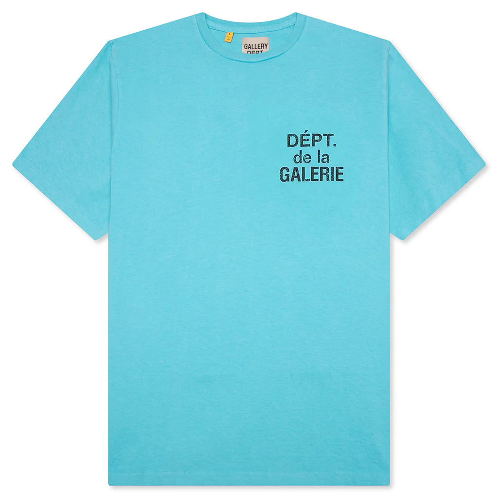 French S S Tee Light Teal