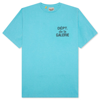 French S S Tee Light Teal