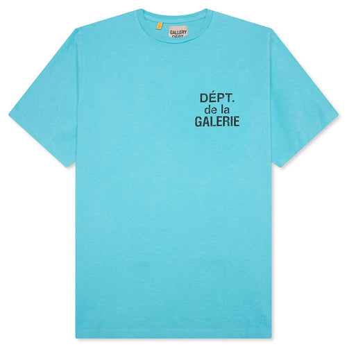 French S S Tee Light Teal