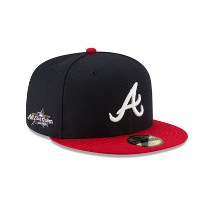 New Era Atlanta Braves All-Star 2025 Host Home 59Fifty Fitted - Navy/Red