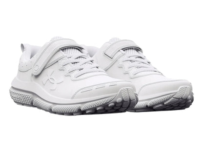 Tenis Under Armour BPS Assert 10 Blancos para Niño