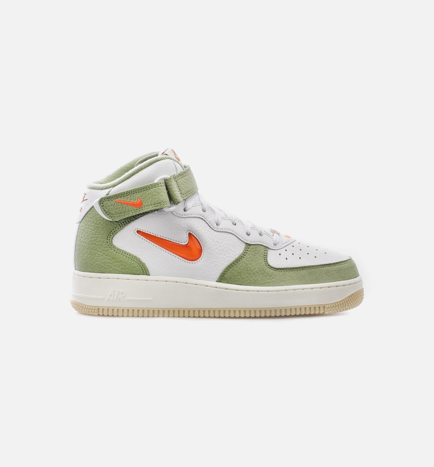 Air Force 1 Mid 07 Mens Lifestyle Shoe Green Orange