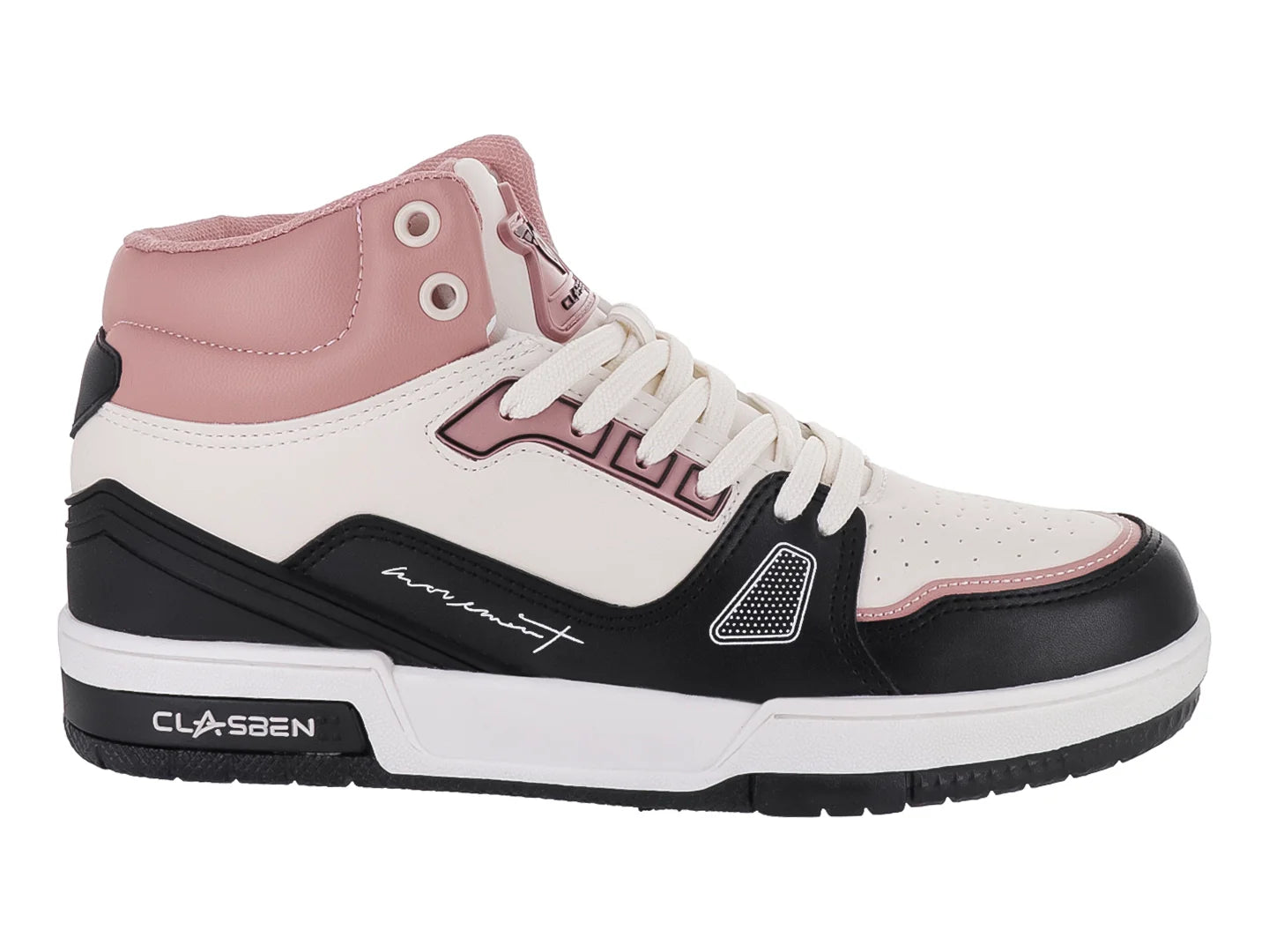 Tenis Clasben Leila Latte Negro para Mujer