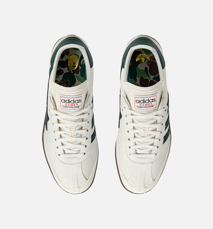 Bape x Samba World Cup Mens Lifestyle Shoe Cream White Forest Night Gum