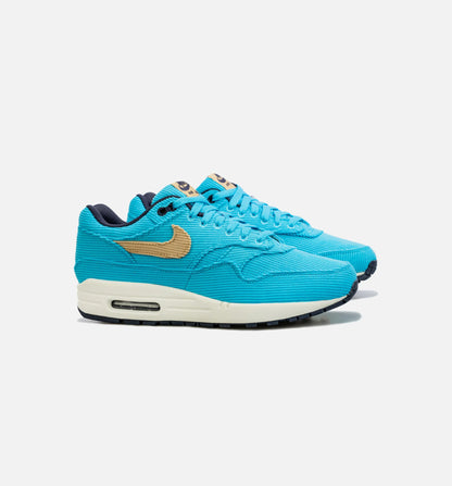 Air Max 1 Corduroy Baltic Blue Mens Lifestyle Shoe Blue