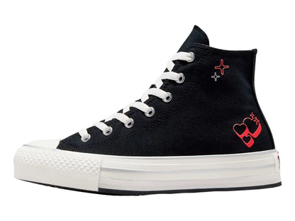 Tenis Converse Chuck Taylor All Star Eva Lift Negro para Niña