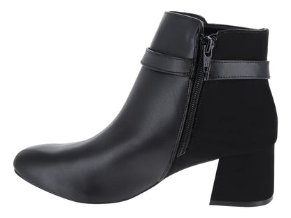 Botines Lady Paulina Negros para Mujer