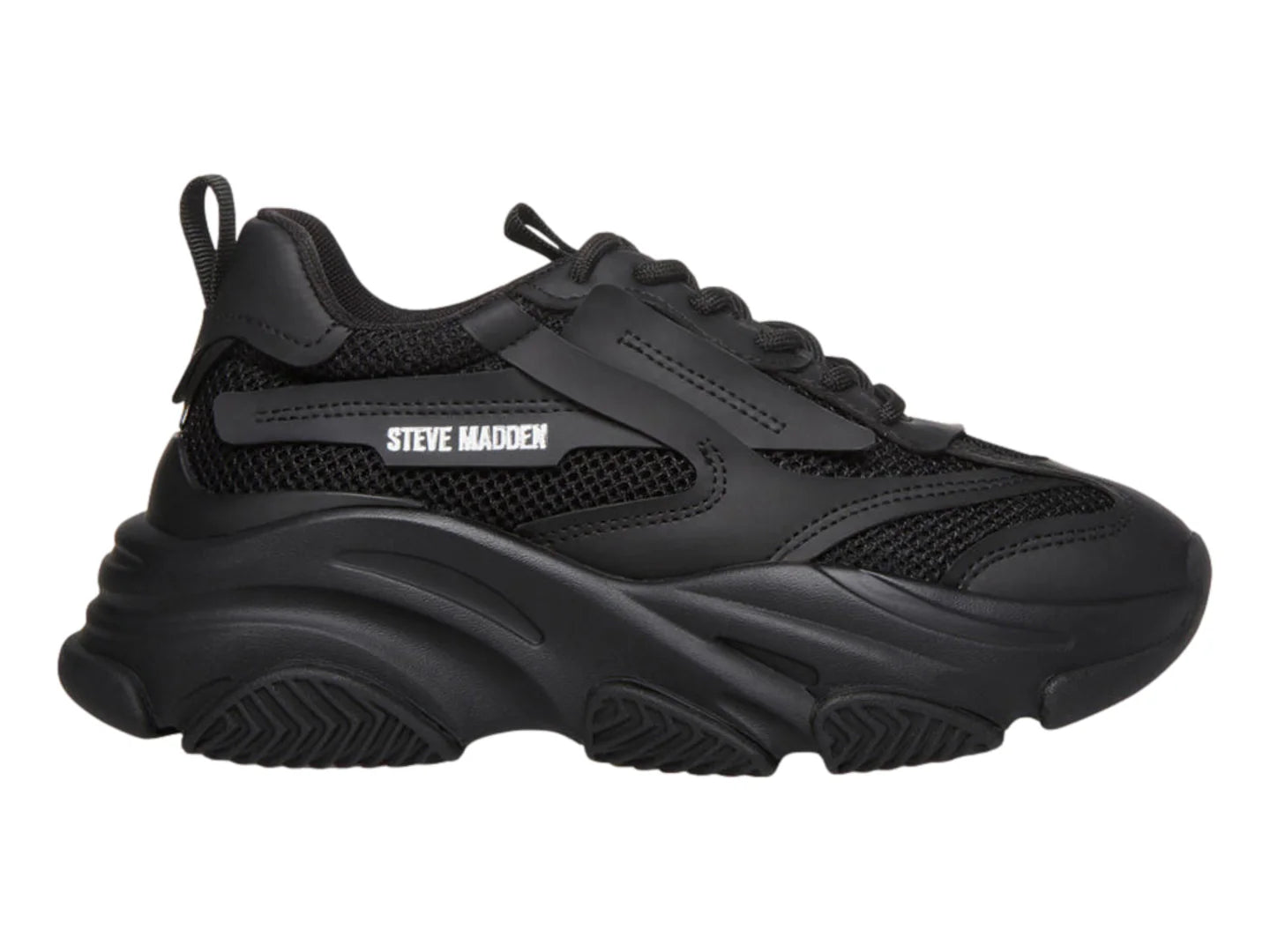 Tenis Steve Madden Posses Sion Negro para Mujer