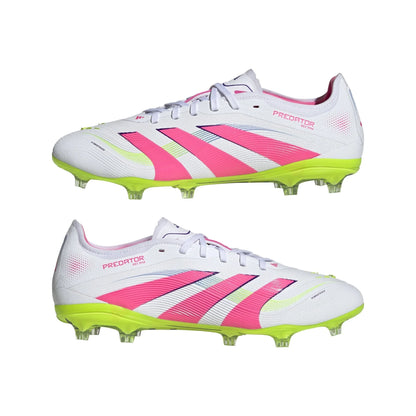 adidas Predator Pro Firm Ground Boots White