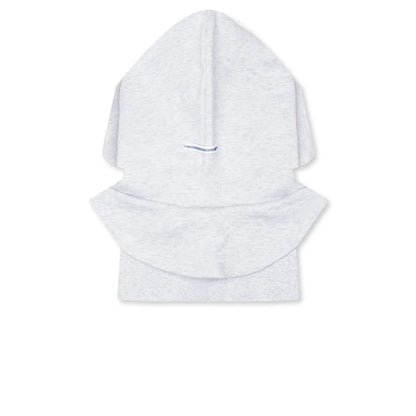 Adidas x Bad Bunny Heavy Crew Neck Hooded Balaclava Sweatshirt Light Grey Heather
