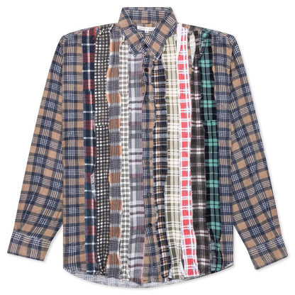 Needles Flannel Shirt Ribbon Shirt Assorted