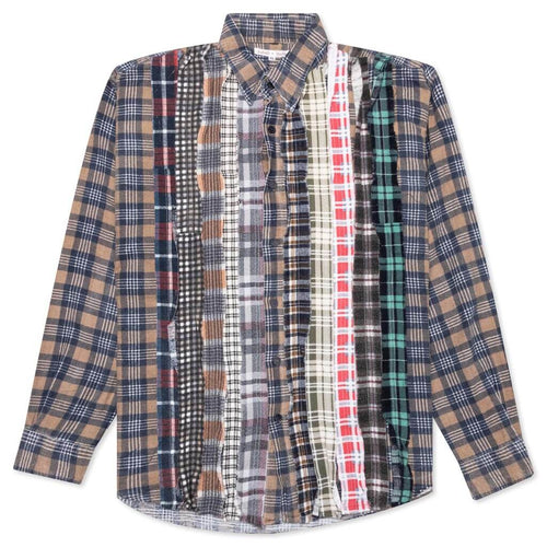 Needles Flannel Shirt Ribbon Shirt Assorted