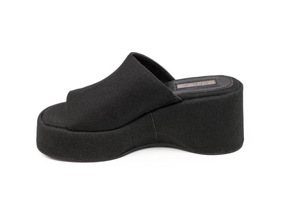 Sandalias EFE Plataforma Negro para Mujer