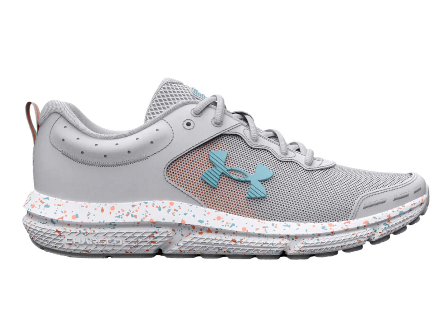 Tenis Under Armour Charged Assert 10 Gris para Mujer