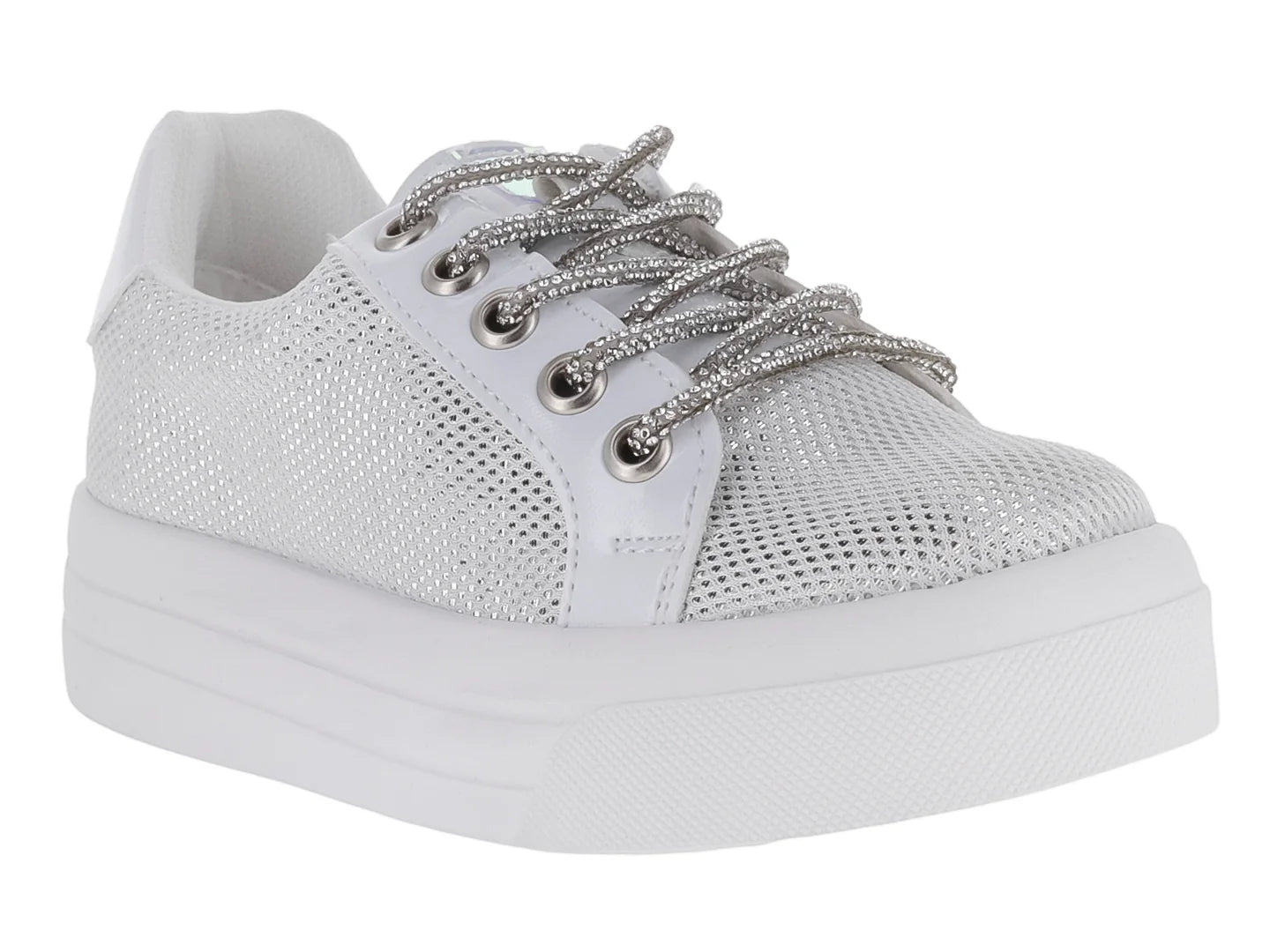 Tenis Divitas Plata para Niña