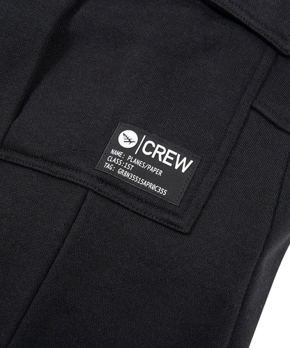 Paper Planes Super Cargo Sweatpants - Black